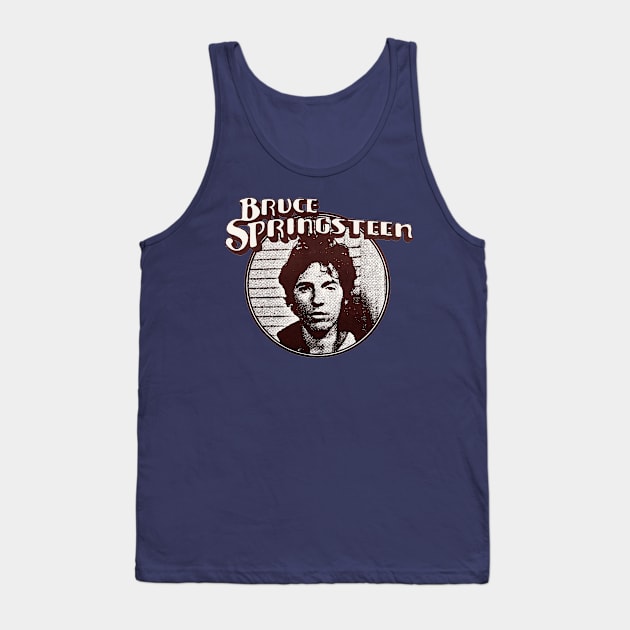 Bruce Springsteen Tank Top by Doodle byMeg